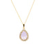 Комплект "Debesu Piliens (Rose Water Opal)" с кристаллами Swarovski™